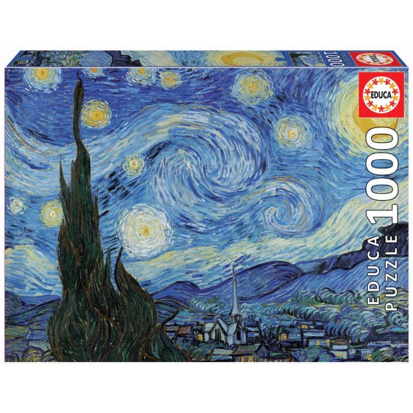 1000 La Nuit Étoilée, Vincent Van Gogh
