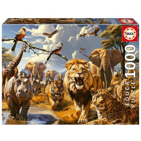 1000 animaux sauvages
