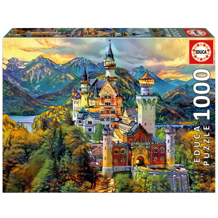 1000 Castillo de Neuschwanstein, 'Dream City Art'