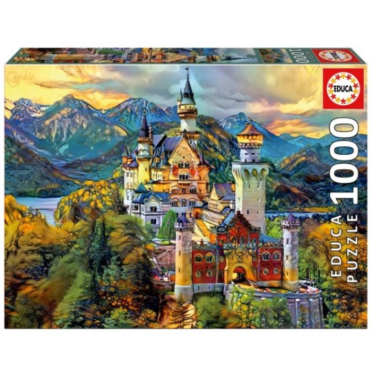 1000 Castillo de Neuschwanstein, 'Dream City Art'
