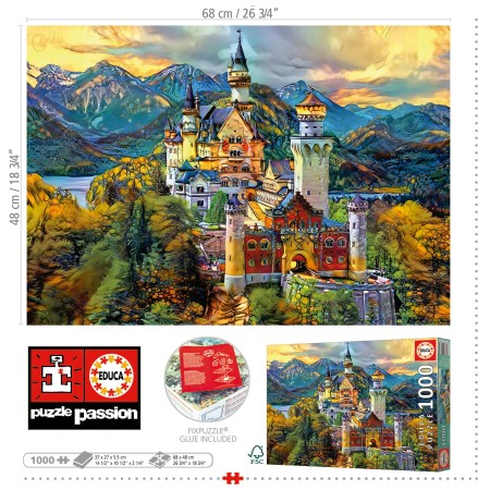 1000 Château de Neuschwanstein 2