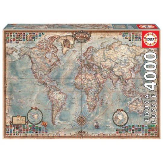 4000 El Mundo, mapa político