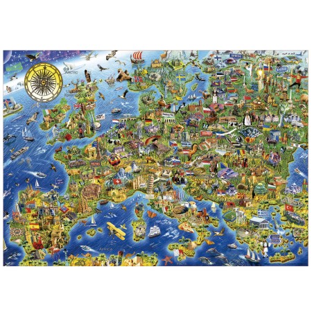 500 La folle carte d´Europe 2