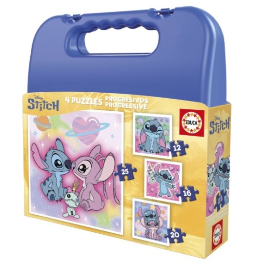 Malette Puzzles Progressifs 12-16-20-25 Stitch