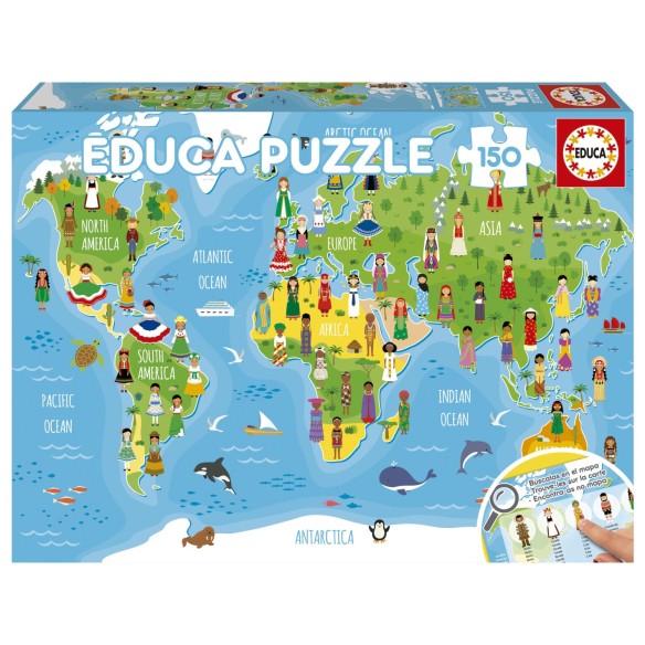 150 Filles du Monde (Carte)