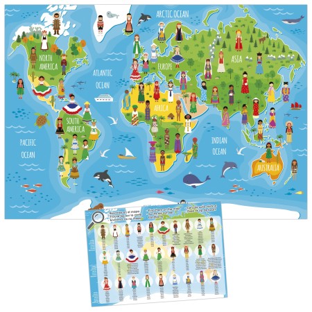 150 Niñas del Mundo (Geopuzzle) 2