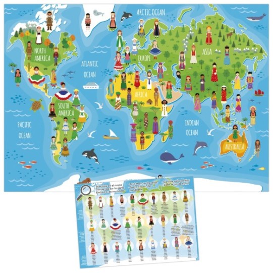   150 Niñas del Mundo (Geopuzzle)