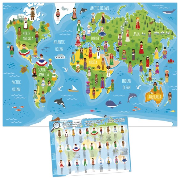 150 Filles du Monde (Carte)