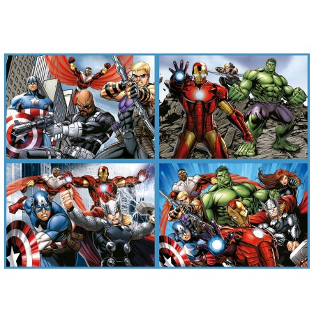 Multi 4 Puzzles Avengers 50+80+100+150 2