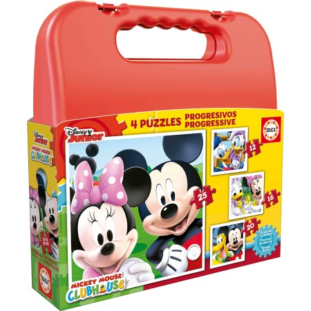 Maleta Progresivos Mickey Mouse 12+16+20+25