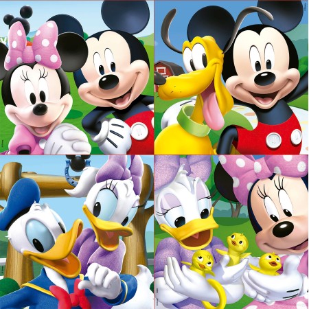 Maleta Progresivos Mickey Mouse 12+16+20+25 2