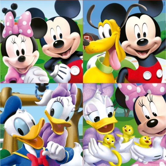   Maleta Progresivos Mickey Mouse 12+16+20+25