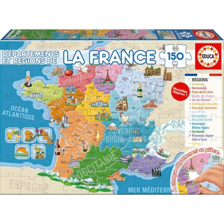 150 Départements et Régions de La France