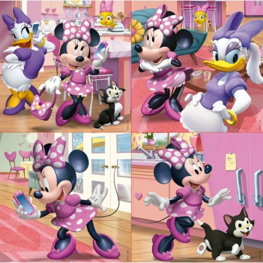 Puzzles Progréssifs Minnie Happy Helpers 12+16+20+25