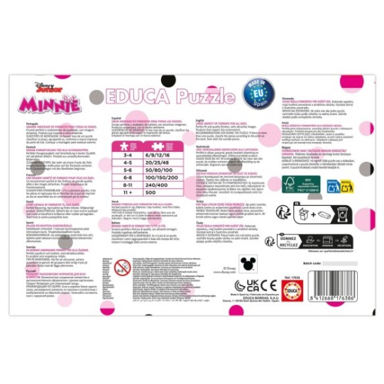 Valise progressive Minnie Assistants heureux 12 + 16 + 20 + 25