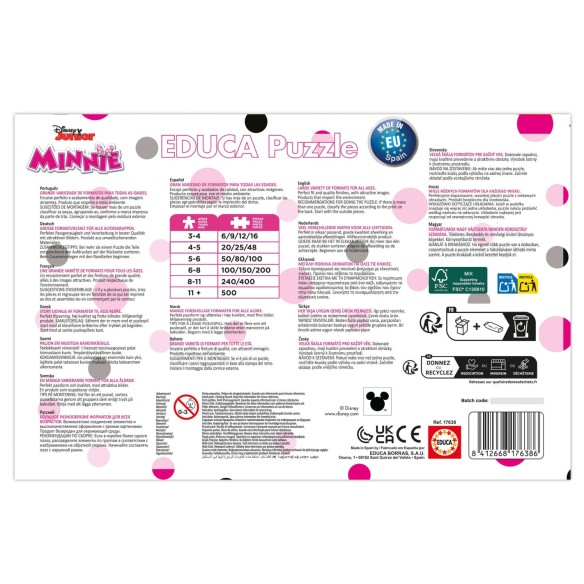 Valise progressive Minnie Assistants heureux 12 + 16 + 20 + 25