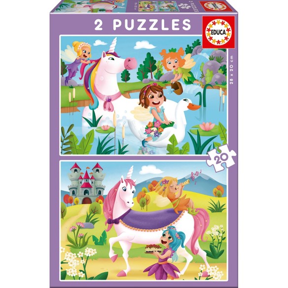2x20 Licornes et fées