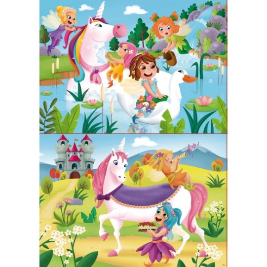   2x20 Unicornios y hadas