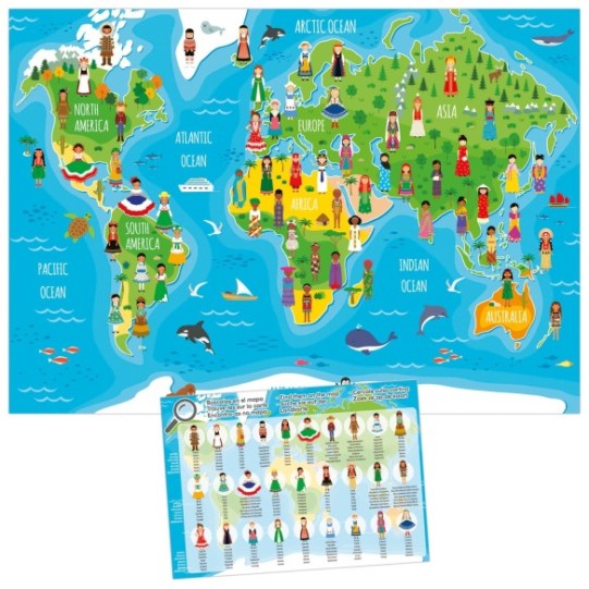   150 Niñas del Mundo (Geopuzzle)