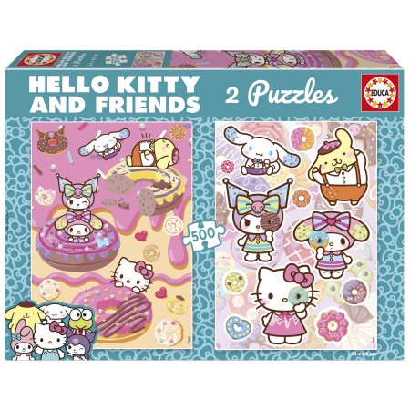 2×500 Hello Kitty et amis Donuts