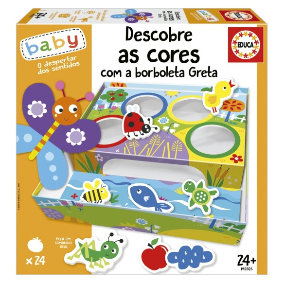 Descobre as cores com a borboleta Greta