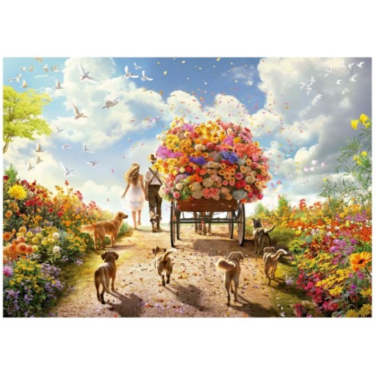 1000 Carro de flors