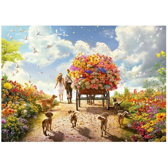 1000 Carrying Flowers