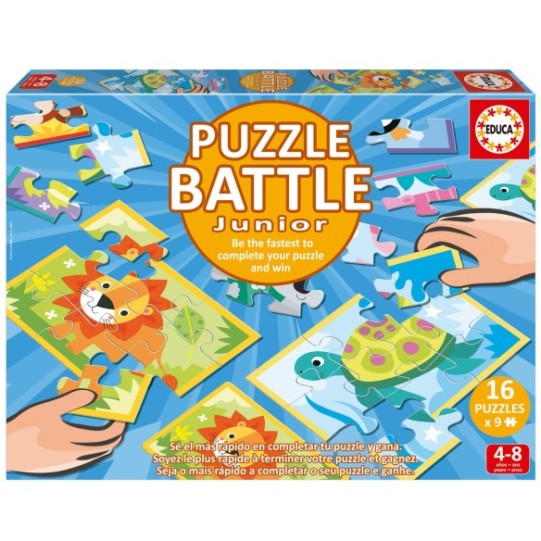 Puzzle bataille jr animaux