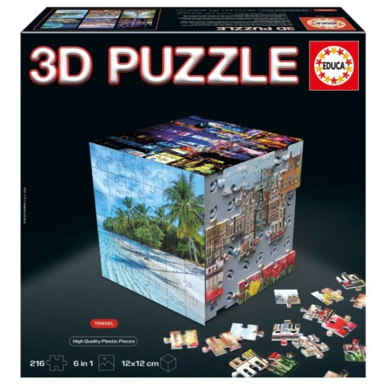 Travel Puzzle 3D
