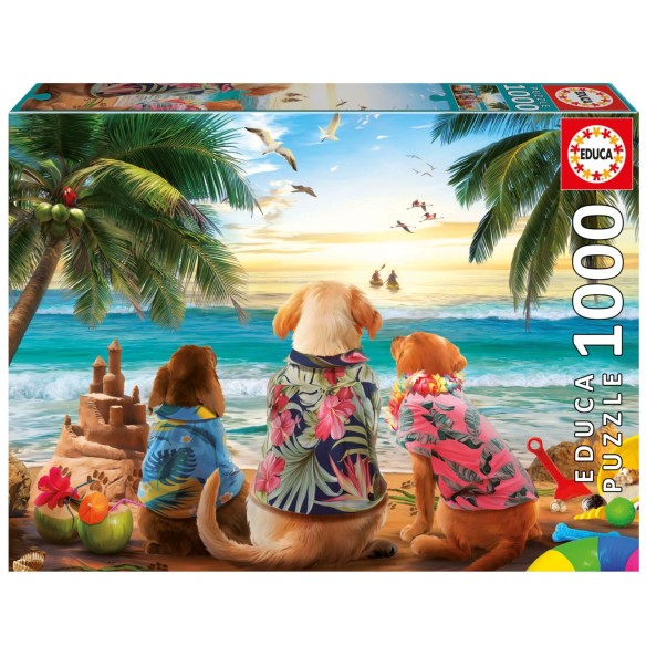 1000 Chiens sur la plage