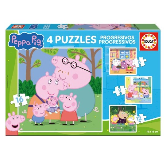 Progressivos Peppa Pig 6+9+12+16