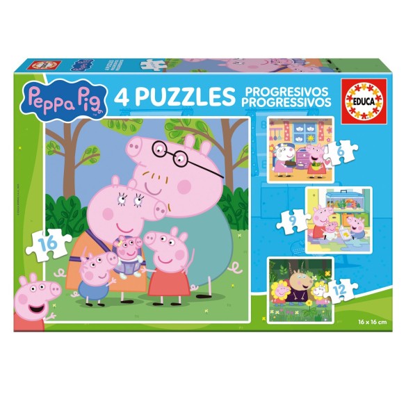Progressivos Peppa Pig 6+9+12+16