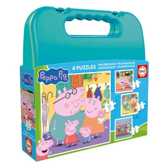 Maleta Progressius Peppa Pig 6+9+12+16