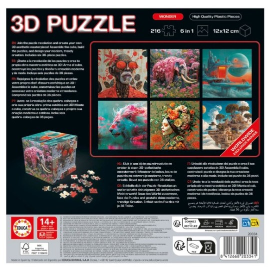 3D Puzzle Wonder
