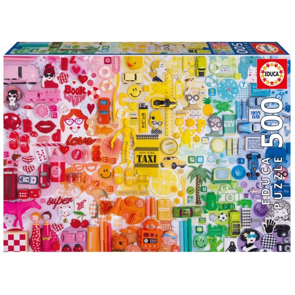500 Collage de Colores
