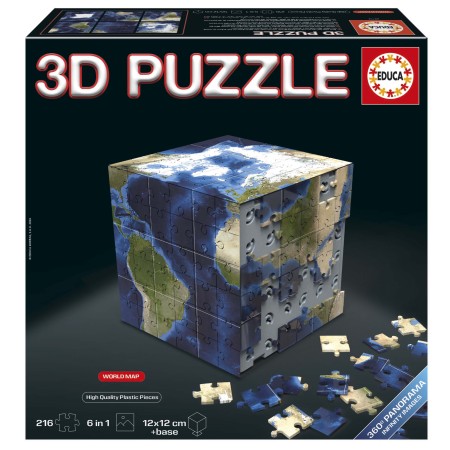 3D Puzzle Mapa mundial