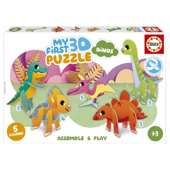 Mon premier Puzzle 3D de dinos