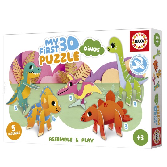 Mon premier Puzzle 3D de dinos