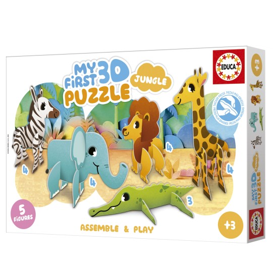 Mon premier 3D puzzle jungle