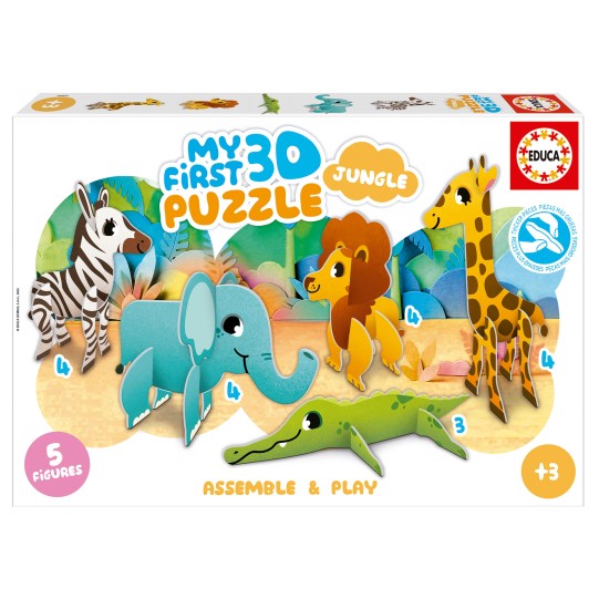 Mon premier 3D puzzle jungle
