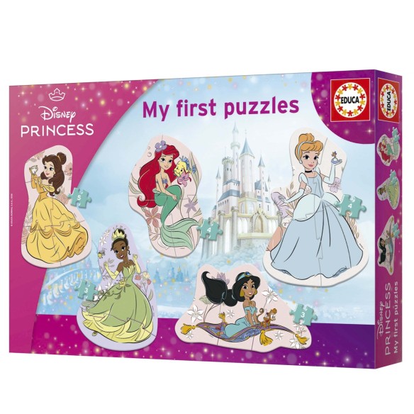 MY FIRST 4 PUZZLES PRINCESAS