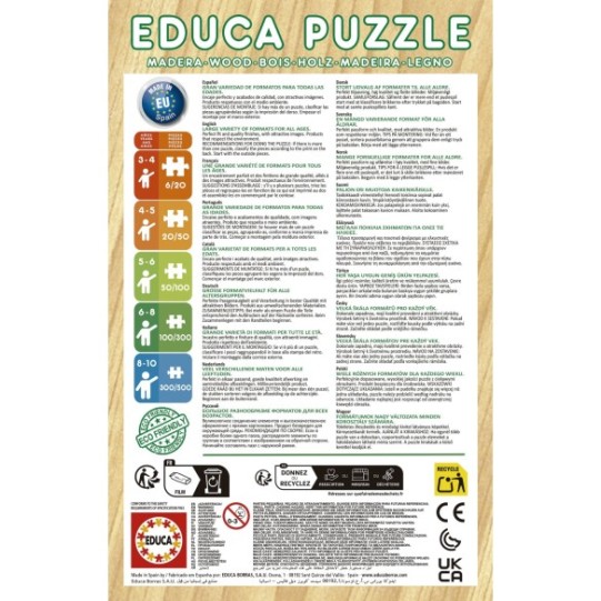 Puzzles en bois 2x25 Hello Kitty Superstyle