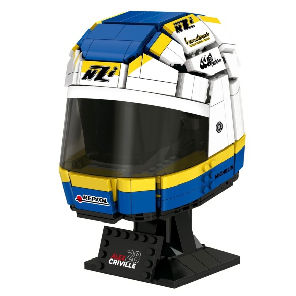 Tente casco Alex Crivillé