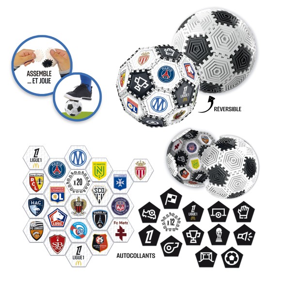 Puzzle balon 3D Ligue 1