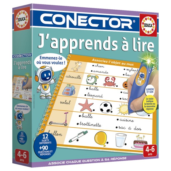    Conector J'APPRENDS À LIRE