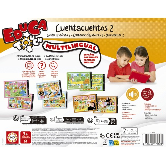 Educa Touch Junior cuentacuentos
