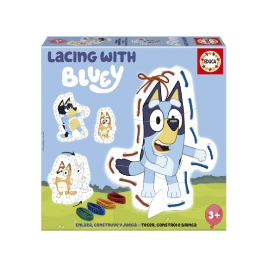 Lacing With Bluey