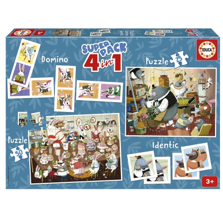 Superpack 4 en 1 contes forestiers