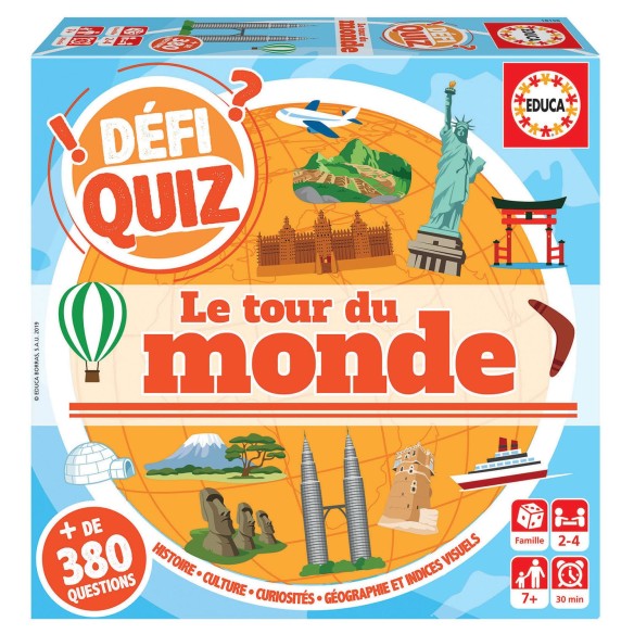 Defi Quiz - Le Tour du Monde