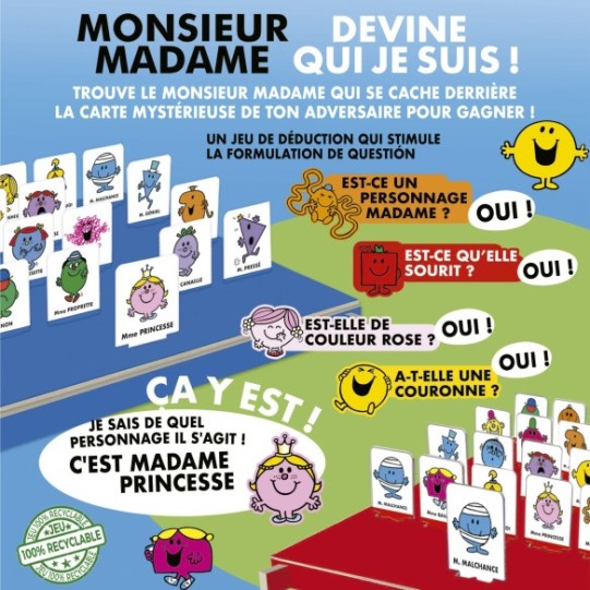    Devine Qui Je Suis M Mme